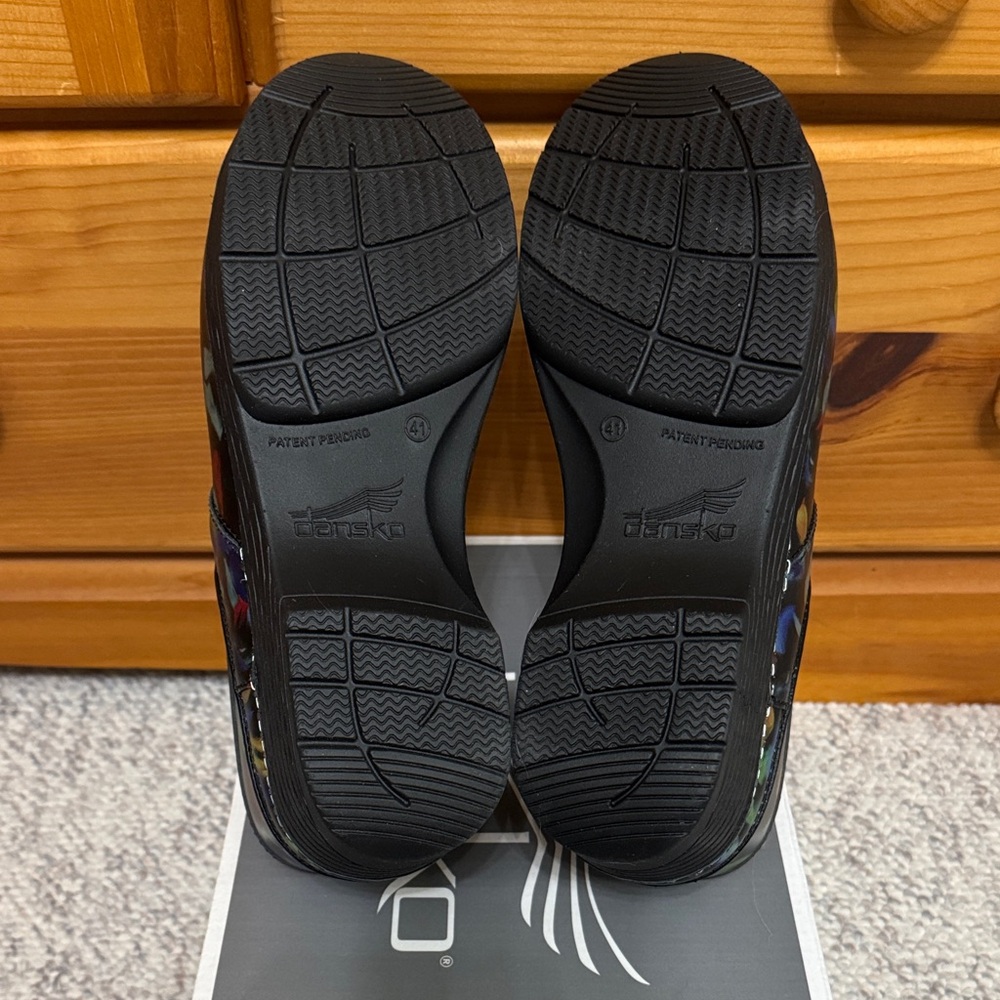 Dansko Lt Multicolor Patterned Professional Clogs… - image 4